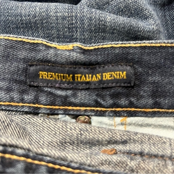 Lucky Brand Men 367 Vintage Bootcut Premium Italian Denim Jeans 32x30 Distressed - Picture 7 of 12